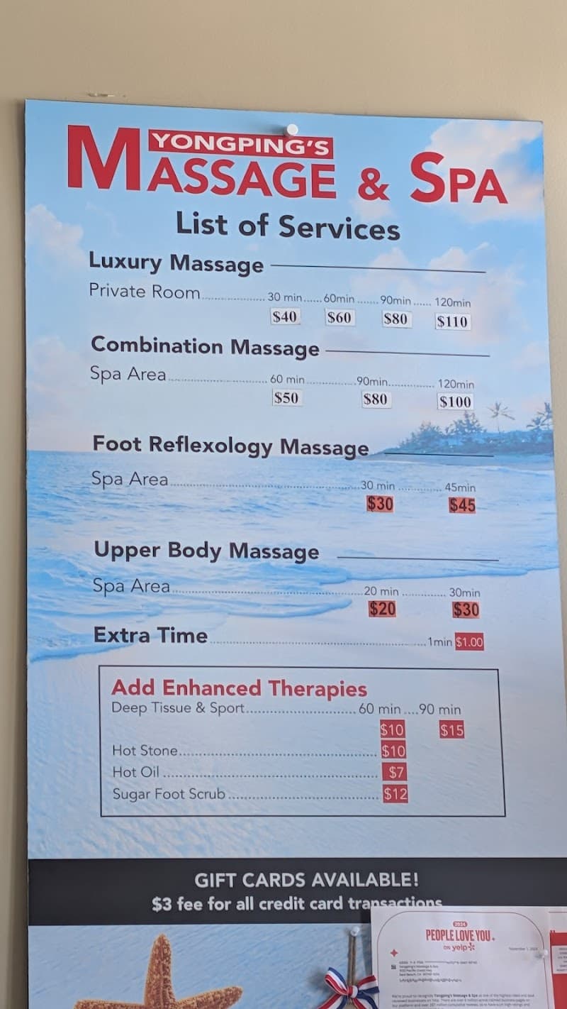 Yongping's Massage and Spa Seal Beach photo
