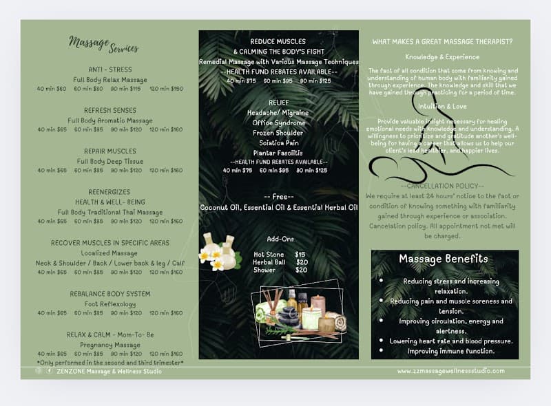 ZenZone Massage & Wellness Studio Mornington photo