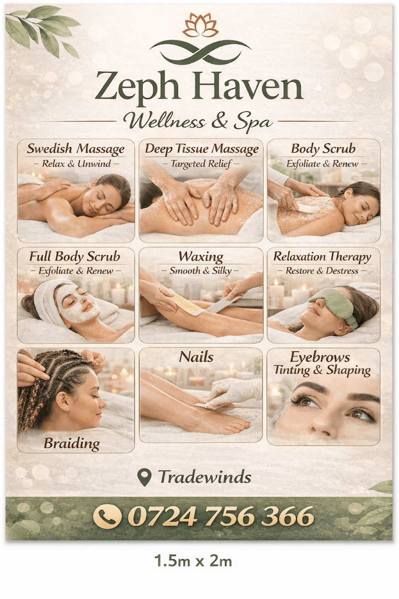 Zeph Haven Wellness and Spa Diani Beach photo